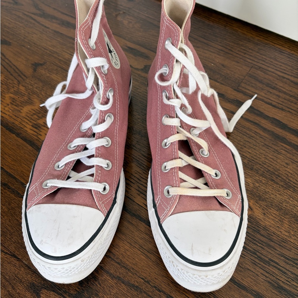Converse Pink High-Top Sneakers
